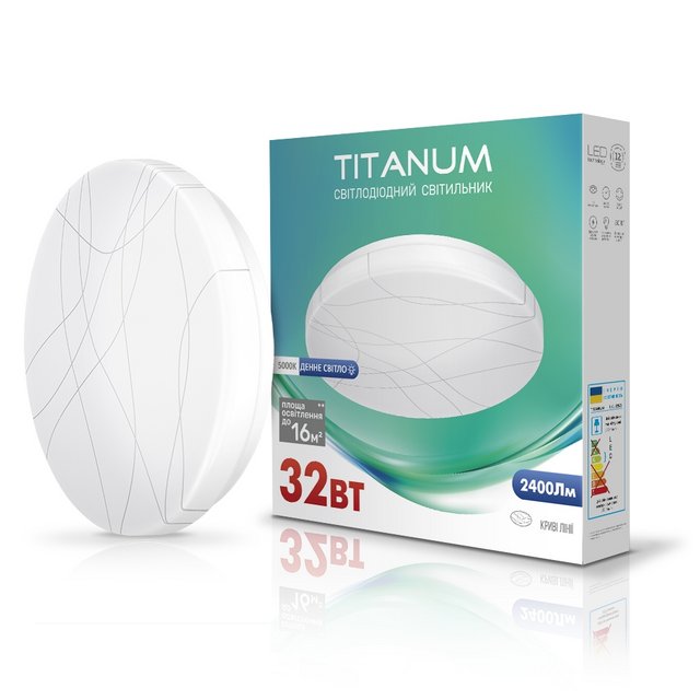 Світильник внутрішній світлодіодний LED TITANUM (TLCL-325CL)